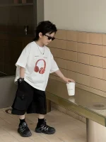 【90-160】半袖Tシャツ 男の子 プリント カジュアル - 画像 (4)
