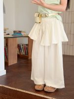 【100-170】パンツ 女の子 おしゃれ フェイクレイヤード - 画像 (3)