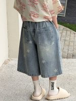【90-160】ショートパンツ 男の子 デニム 柔らかい - 画像 (4)