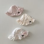 【GOODS】帽子 ベビー 可愛い チェリー柄 日焼け防止 ハット - 画像 (3)