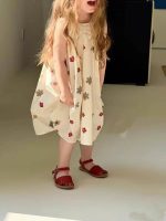 【90-150】ワンピース 女の子 プリント ゆったり おしゃれ - 画像 (4)