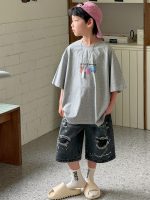 【90-160】半袖Tシャツ 男の子 プリント ドライ - 画像 (2)