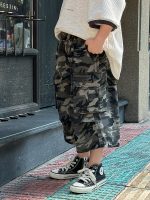 【90-150】パンツ 男の子 カモフラ ポケット付き トレンド - 画像 (6)