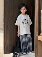 【100-170】パンツ 男の子 チェック柄 合わせやすい - 画像 (4)