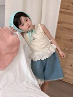 【90-140】ベスト 女の子 レース フリル ニット - 画像 (6)