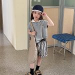 【80-130】半袖Tシャツ 女の子 POLOネック 韓国風 - 画像 (3)