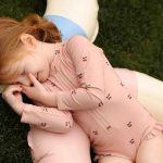 【90-150】水着 フロントジップ 長袖 花柄 かわいい - 画像 (7)