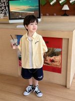 【90-140】半袖 シャツ 男の子 刺繍 シンプル お出かけに - 画像 (6)