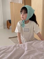 【90-140】半袖Ｔシャツ 女の子 フリル アップリケ - 画像 (3)