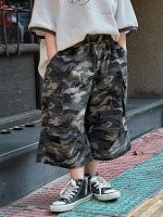 【90-150】パンツ 男の子 カモフラ ポケット付き トレンド - 画像 (3)
