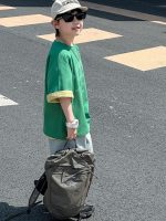 【90-120】半袖Tシャツ 男の子 レトロ ゆったり - 画像 (5)