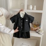 【73-100】ベストorセットアップ ベビー シンプル 通園・お出かけに - 画像 (4)