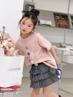【90-160】半袖Tシャツ 女の子 動物柄 カートゥーン 着せやすい