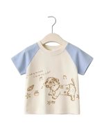 【90-150】半袖Tシャツ 女の子 イヌ ラグラン カジュアル - 画像 (6)