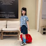 【80-130】半袖Tシャツ 女の子 プリント シンプル 韓国風 - 画像 (3)