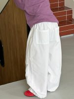 【90-160】パンツ 男の子 無地 ワイドレッグ カーゴパンツ - 画像 (3)