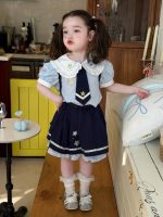 【90-150】セットアップ 女の子 丸襟 アカデミック風 - 画像 (3)