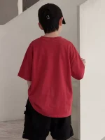 【100-150】Tシャツ プリント 半袖 男の子 - 画像 (3)