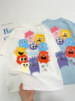 【100-160】Tシャツ プリント 男の子 カジュアル - 画像 (3)