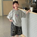 【90-160】半袖Tシャツ 男の子 プリント ドライ
