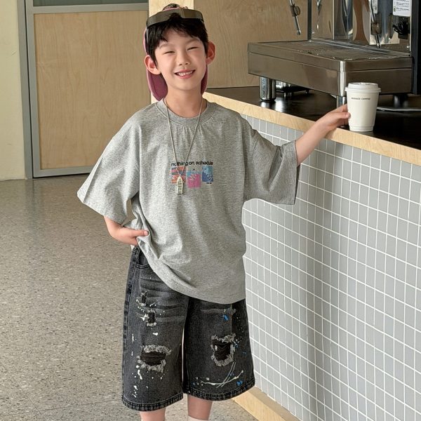 【90-160cm】半袖Ｔシャツ 男の子 プリント ドライ