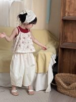 【90-140】ショートパンツ 女の子 無地 ハーレムパンツ カジュアル - 画像 (6)