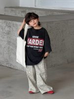 【100-160】Tシャツ 半袖 レトロ プリント ゆったり - 画像 (5)