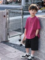 【90-160】半袖Tシャツ 男の子 プリント 合わせやすい
