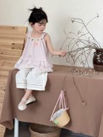 【90-140】ベスト 女の子 フリル かわいい ゆったり - 画像 (5)