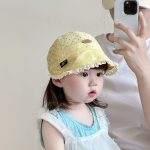 【GOODS】帽子 女の子 ベビー おしゃれ ドット柄 薄手素材 5-24ヶ月 - 画像 (6)