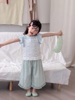 【90-140】パンツ 女の子 無地 フリル ストレートパンツ - 画像 (5)