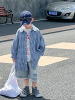【90-130】シャツorショートパンツ 男の子 チェック柄 クール - 画像 (4)