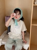 【90-140】半袖Ｔシャツ 女の子 フリル アップリケ - 画像 (4)
