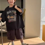 【90-160】Tシャツ ファッション 男の子 カジュアル 半袖 - 画像 (4)
