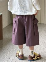 【90-160】ショートパンツ 男の子 ポケット付き 韓国風 - 画像 (6)