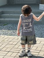 【90-150】ベストorショートパンツ 男の子 クール ストリート風 - 画像 (6)