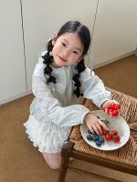 【100-170】UVカットアウター 女の子 軽量 フード付き リボン付き - 画像 (6)
