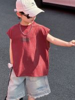 【90-150】Tシャツorショートパンツ 男の子 英字 クール - 画像 (5)