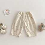 【73-120】カジュアルパンツ 可愛い ロングパンツ - 画像 (6)