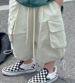 【90-150】ショートパンツ 男の子 カーゴパンツ トレンド