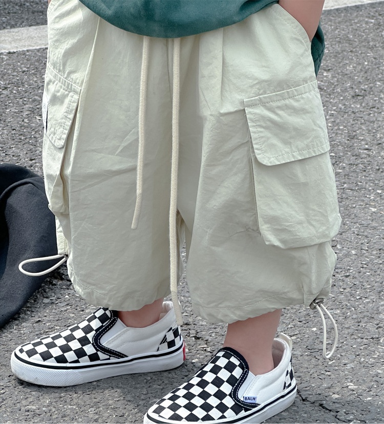 【90-150cm】ショートパンツ 男の子 カーゴパンツ トレンド