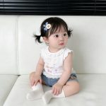 【73-100】トップスorパンツ ベビー 女の子 フリル かわいい - 画像 (5)