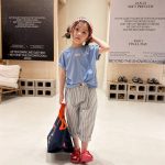 【80-130】半袖Ｔシャツ 女の子 通気性拔群 カジュアル - 画像 (5)
