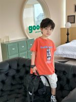 【90-140】半袖Tシャツ 男の子 プリント カジュアル - 画像 (5)
