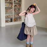 【80-130】ショートパンツ 女の子 無地 シンプル ファッション - 画像 (3)