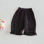 【73-120】パンツ ベビー 女の子 フリルデザイン 花柄 - 画像 (10)
