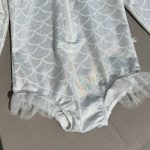 【90-140】水着 女の子 長袖 UVカット 速乾 マーメイド柄 スイムウェア - 画像 (6)