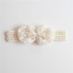 【GOODS】ヘアバンド ベビー用 女の子 リボン レース 0-18ヶ月 - 画像 (4)
