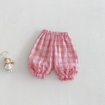 【73-120】パンツ ベビー 女の子 フリルデザイン ゆったり - 画像 (6)
