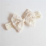 【GOODS】ヘアバンド ベビー用 女の子 リボン レース 0-18ヶ月 - 画像 (5)